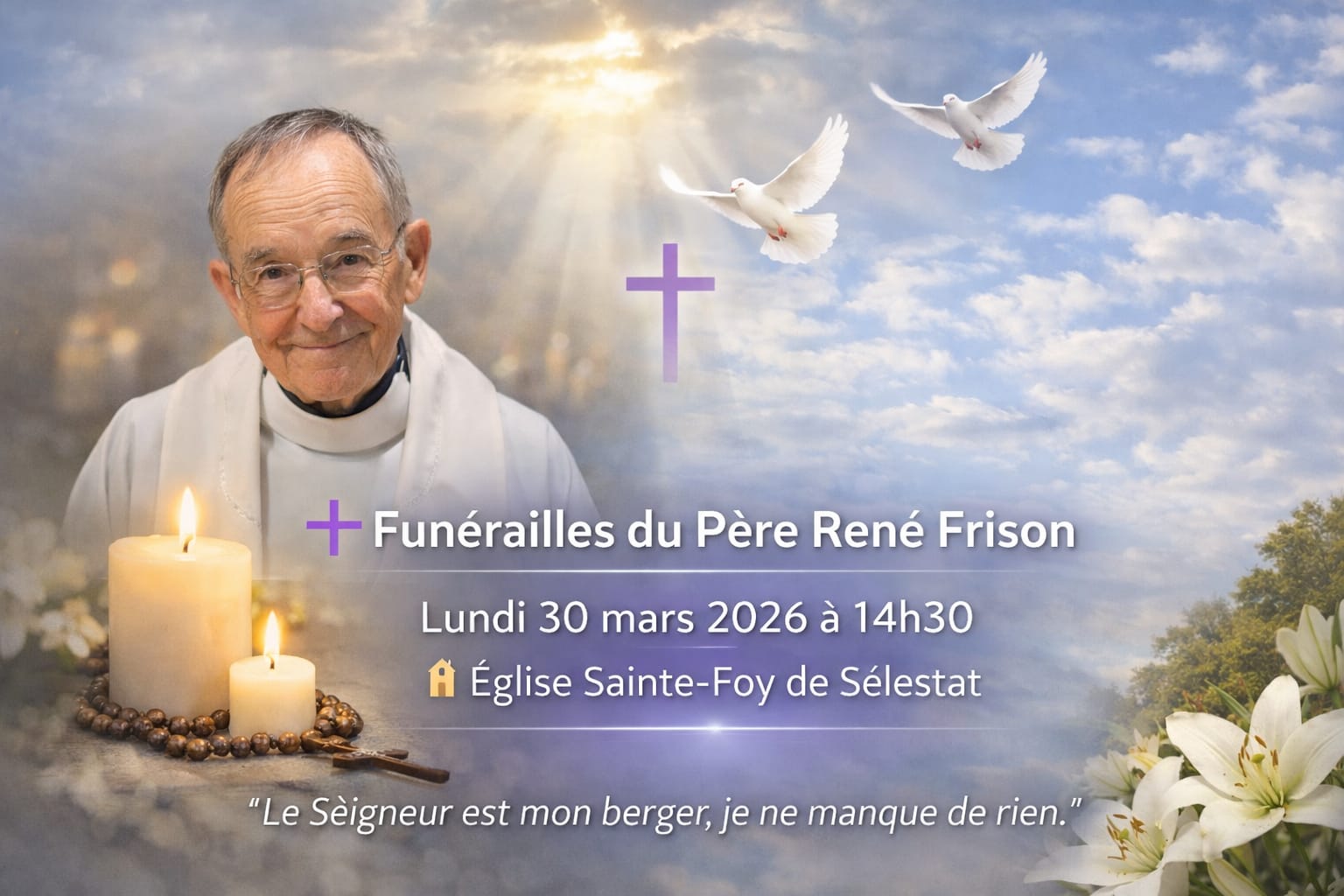 Funérailles du père René FRISON