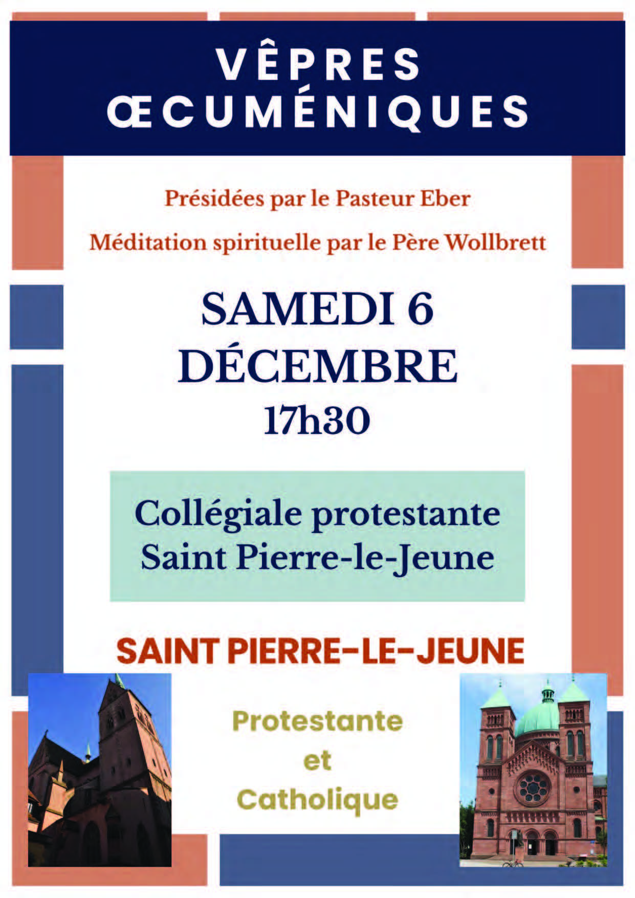 Vêpres oecuméniques - décembre 2025