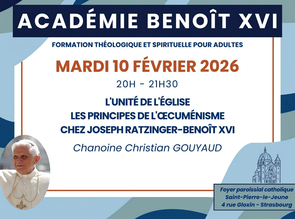 Académie Benoit XVI - 10 février 2026