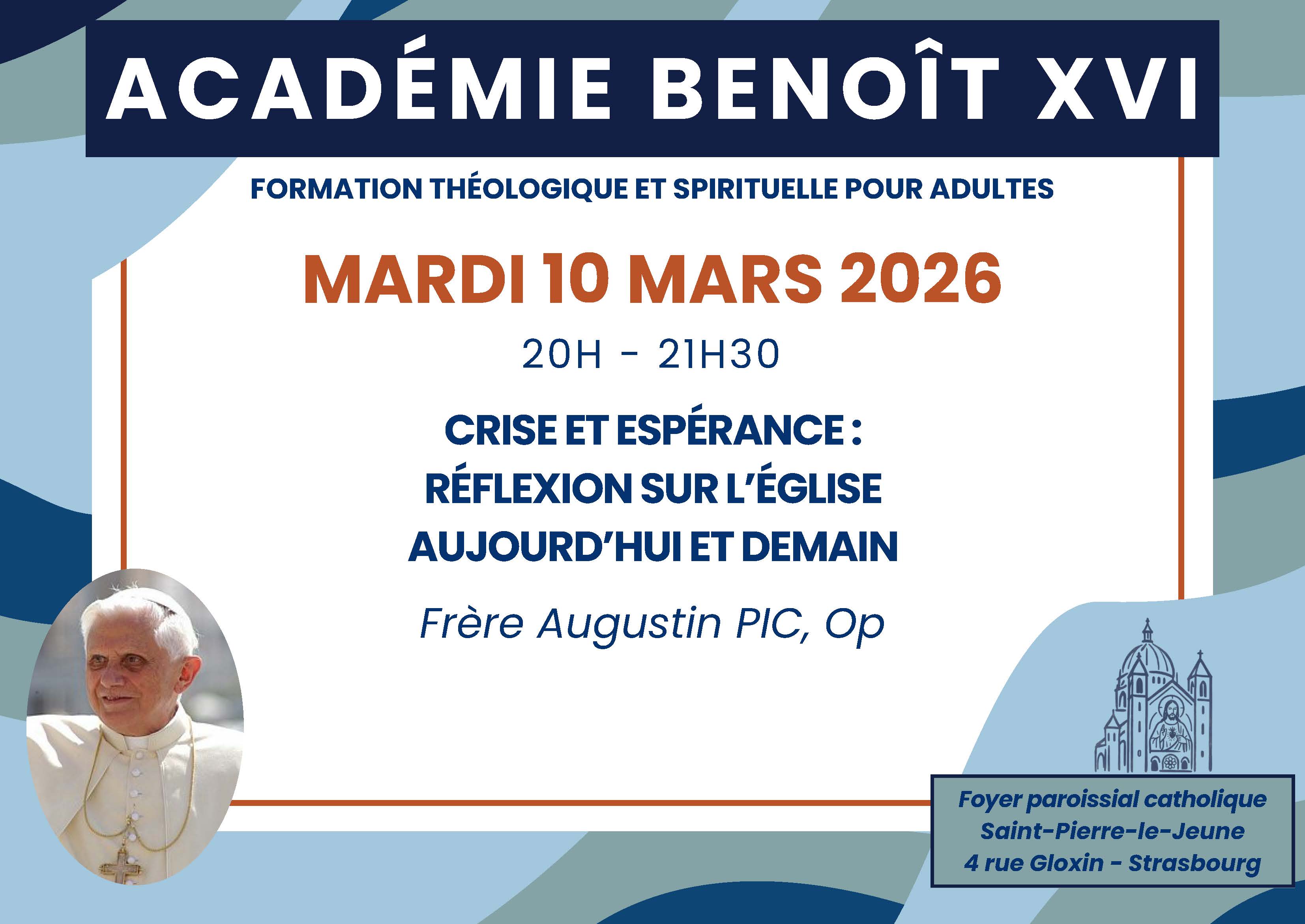 Académie Benoit XVI - 10 mars 2026