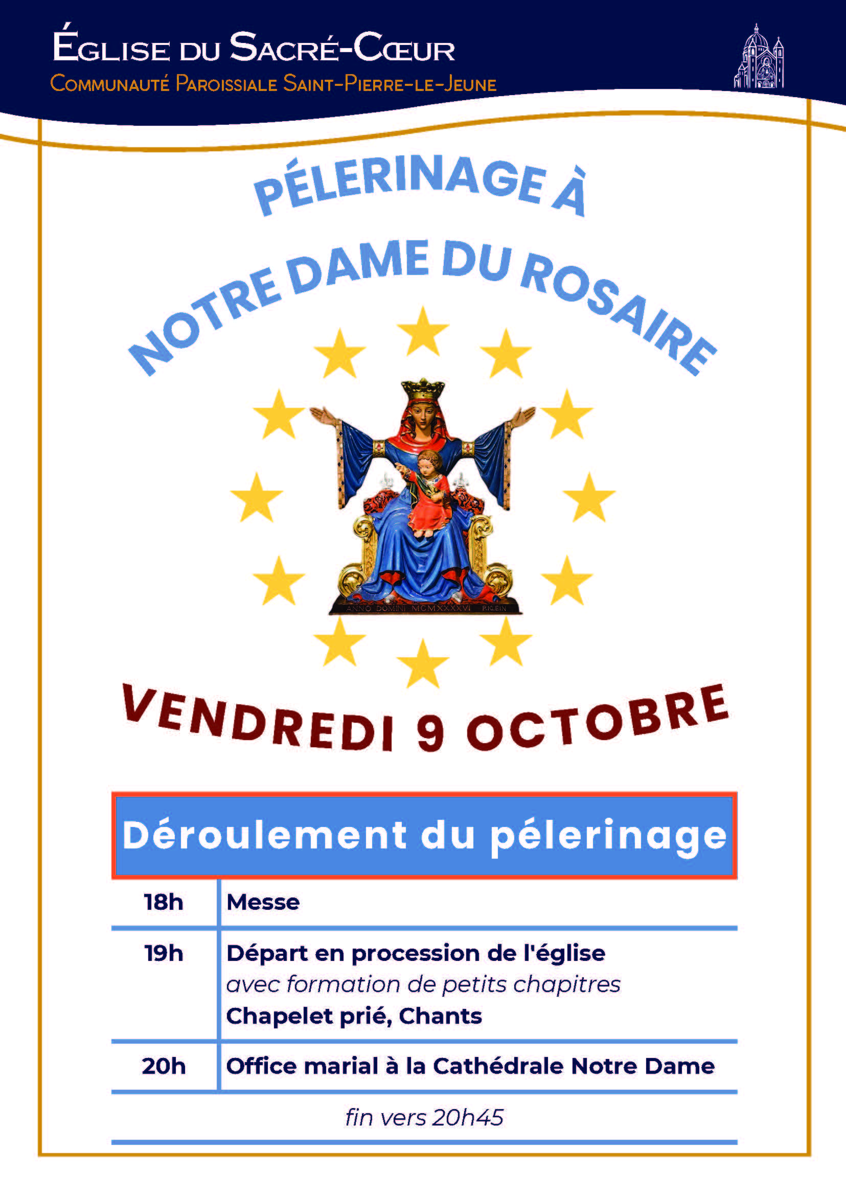 Pèlerinage à Notre Dame du Rosaire