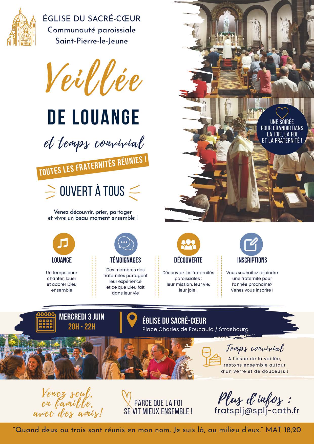 Veillée de louange - Fraternités