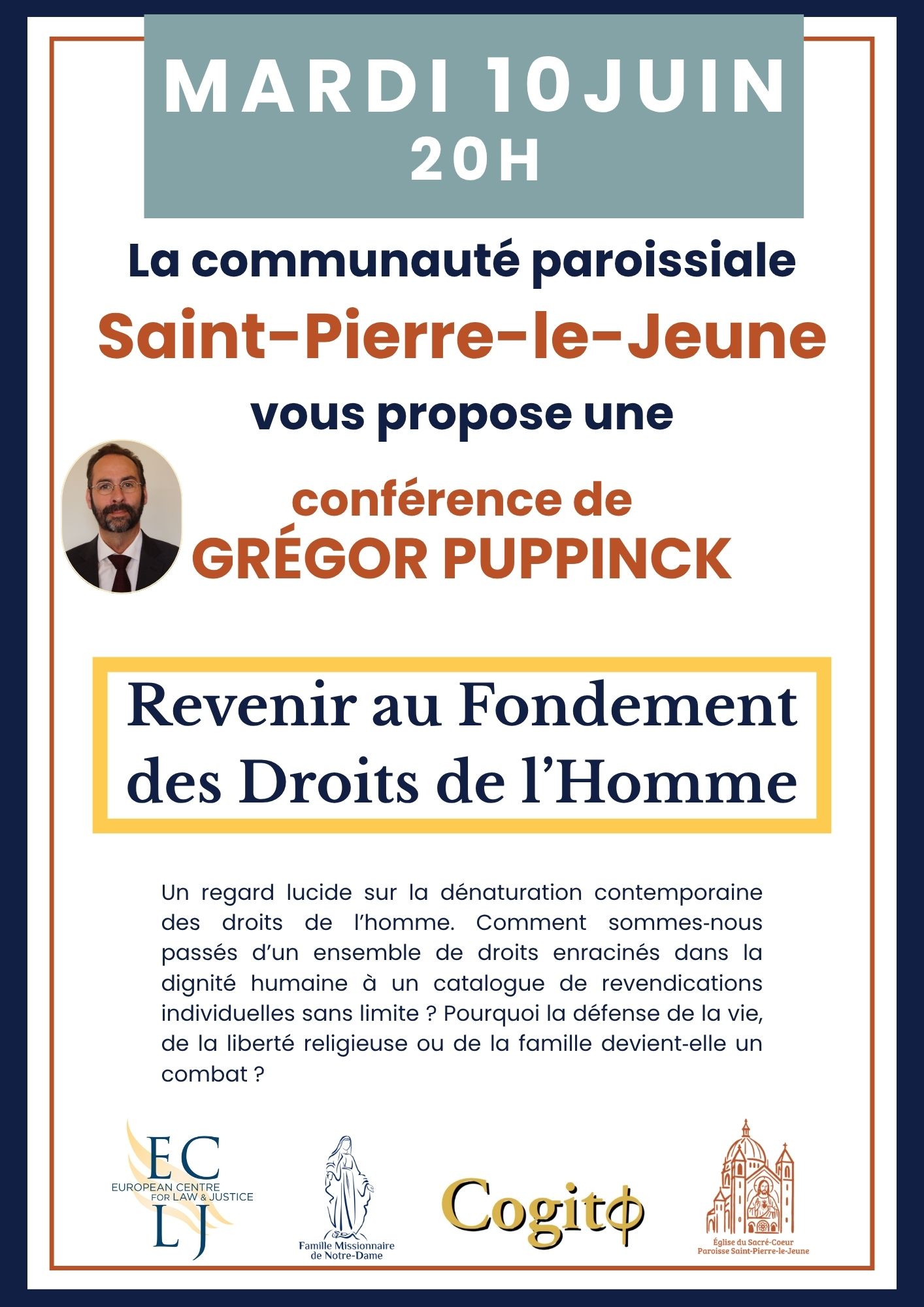 Conférence de Gregor Puppinck